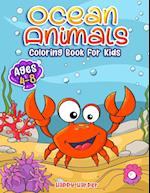 Ocean Animals Coloring Book