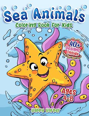 Sea Animals Coloring Book