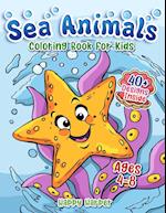 Sea Animals Coloring Book