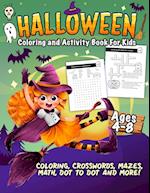 Coloring and Activity Book - Halloween Edition