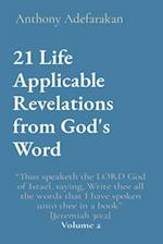 21 Life Applicable Revelations from God's Word
