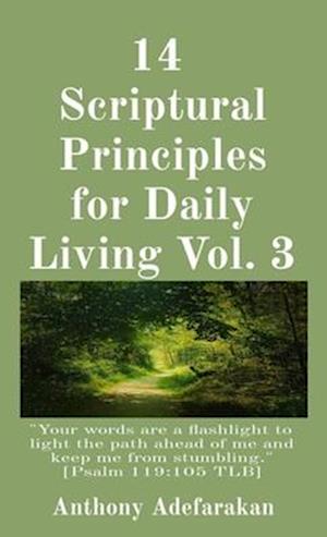 14  Scriptural Principles for Daily Living Vol. 3: 'Your words are a flashlight to light the path ahead of me and keep me from stumbling.' [Psalm 119