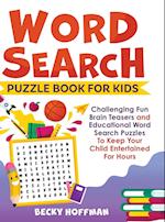 Word Search Puzzle Book For Kids