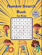 Number Search Book for Kids
