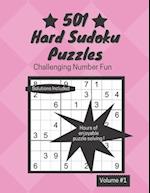 501 Hard Sudoku Puzzles: Challenging Number Fun 