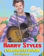 Harry Styles Coloring Book For Stylers 