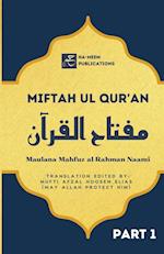 Miftah ul Quran (Part 1) 