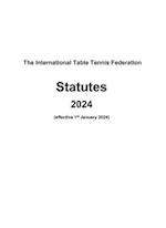 The International Table Tennis Federation Statutes 2024