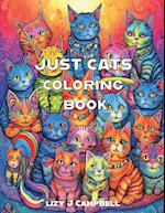 Just Cats Coloring Book 