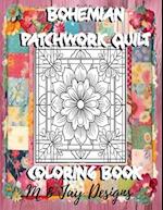 Bohemian Patchwork Quilt Coloring Book