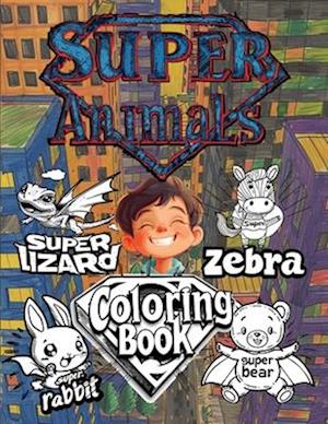 Super Animals Coloring Book