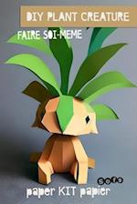 DIY Plant Creature à faire soi-même: Papier KIT paper by Sofs 