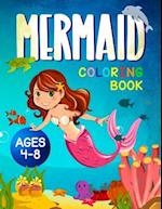 Kids Mermaid Coloring