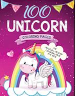 100 Unicorn Coloring Pages