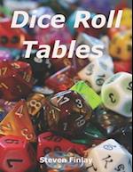 Dice Roll Tables