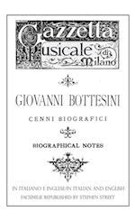 Giovanni Bottesini Cenni Biografici/Biographical Notes 