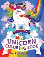 Unicorn Coloring Book For Kids Ages 4-8 (US Edition) 