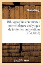 Bibliographie Céramique