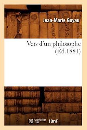 Vers d'un philosophe (Éd.1881)