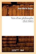 Vers d'un philosophe (Éd.1881)