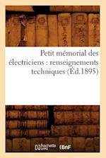 Petit Mémorial Des Électriciens