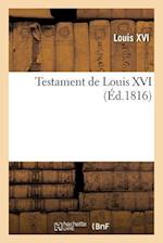 Testament de Louis XVI