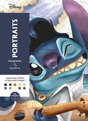 Coloriages Mysteres Disney Portraits by Christophe-Alexis Perez