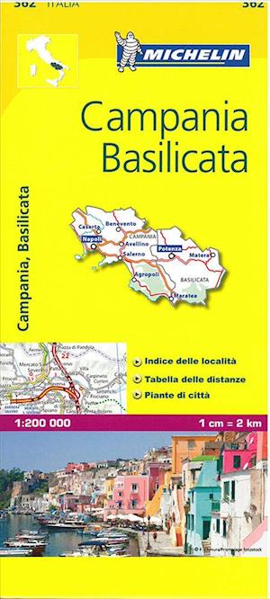 Italy blad 362: Campania & Basilicata 1:200.000