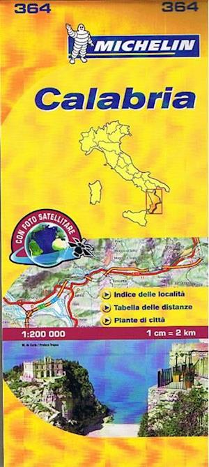 Italy blad 364: Calabria 1:200.000