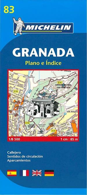 Granada, Michelin 83 1:8.500