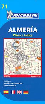 Almeria, Michelin City Plan 71 (Aug. 2013)