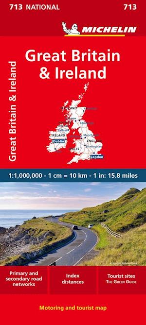 Great Britain & Ireland, Michelin National Map 713