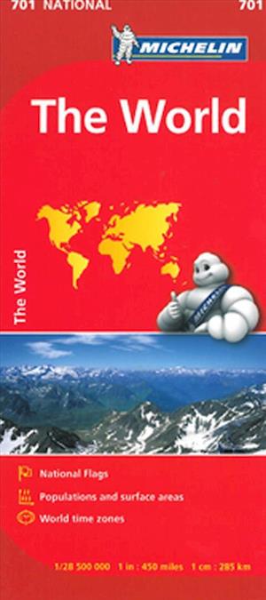 World, The, Michelin National Map 701*