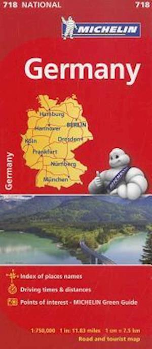 Michelin Germany Map 718