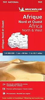 Michelin Africa blad 741: Africa North & West*