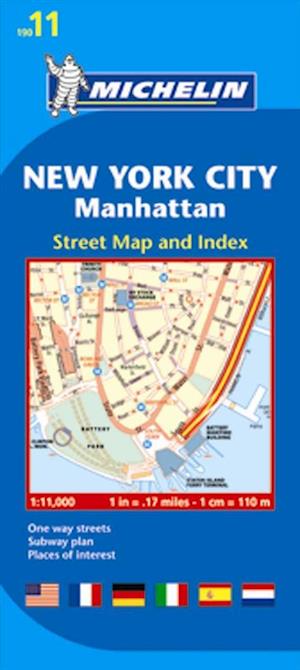 New York City & Manhattan, Michelin City Plan 11
