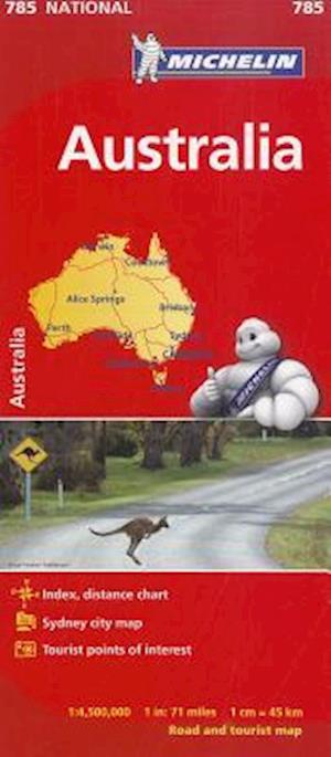 Michelin Australia Map 785
