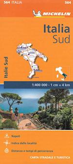 Italy South - Michelin Regional Map 564