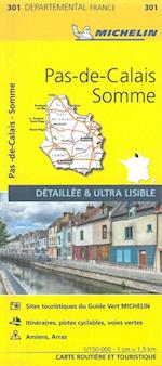 Pas-de-Calais, Somme - Michelin Local Map 301