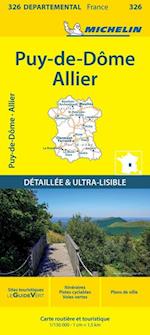 France blad 326: Allier, Puy de Dome