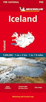 Iceland - - Michelin National Map 750