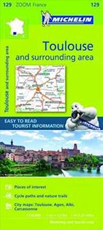 Toulouse & Surrounding Areas, Michelin Zoom 129