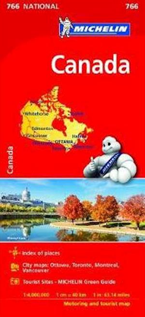 Canada, Michelin National Map 766