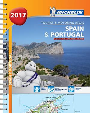 Spain & Portugal 2017, Michelin Tourist & Motoring Atlas