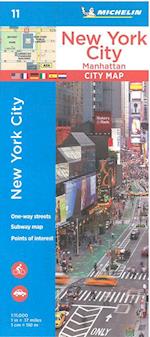 Michelin New York City Manhattan Map 11