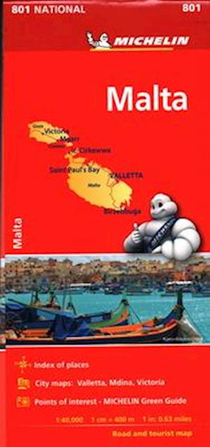 Michelin Malta Map 801