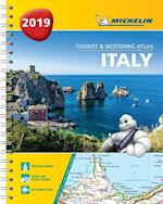 Italy - Tourist and Motoring Atlas 2019 (A4-Spirale)
