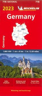 Germany 2023 - Michelin National Map 718