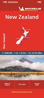 New Zealand, Michelin National Maps 790