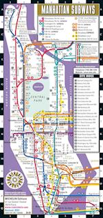 Streetwise Map Manhattan - Laminated City Center Street Map of Manhattan Subway Bus: City Plans